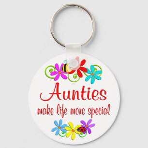 Special Auntie Key Ring