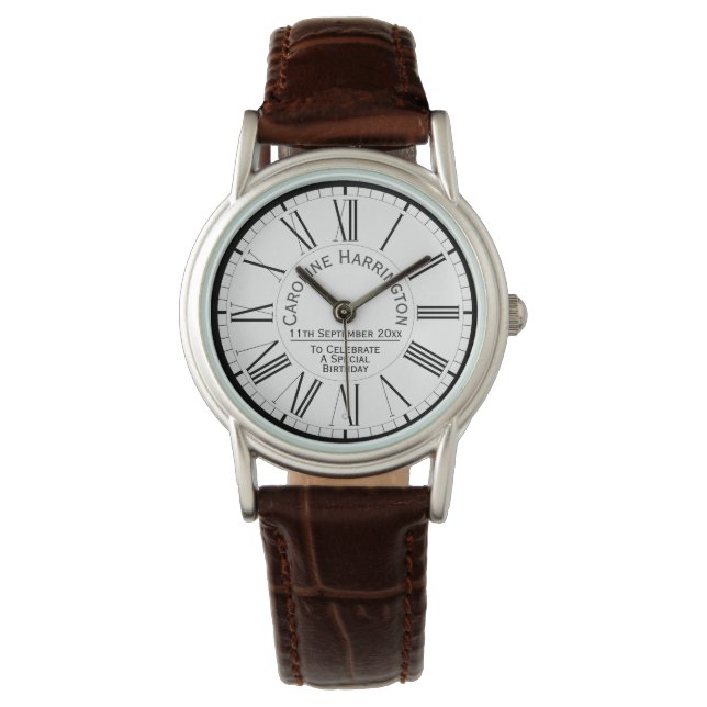 Special Birthday Celebration Watch (Front)