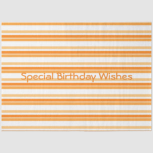 Special Birthday Wishes Tissue Paper