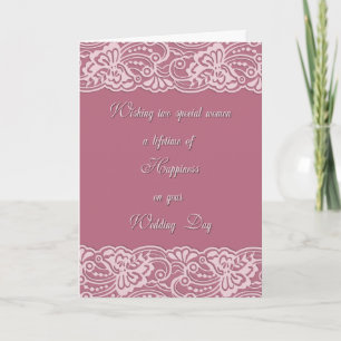 Special Bridal Lace Card
