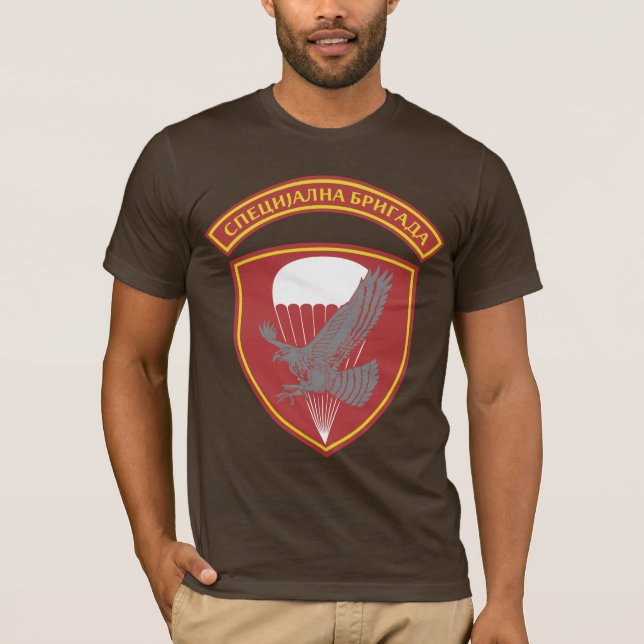 Special Brigade Serbian Army T-Shirt (Front)