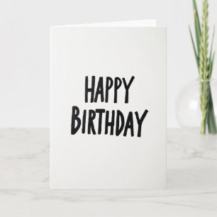 Special Brushstroke Birthday Card