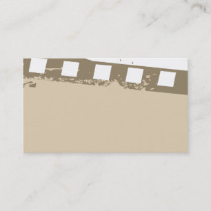 special but unique movie business card temp