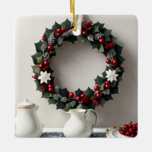 Special Christmas Ceramic Ornament