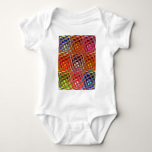 Special Christmas colours Snow Santa HoHoho Pop A Baby Bodysuit