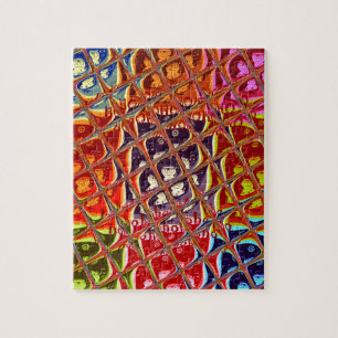 Special Christmas colours Snow  Santa HoHoho Pop Jigsaw Puzzle