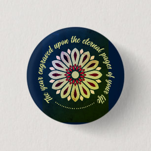 SPECIAL COLORFULL MODERN GIFT DAUGHTER SISTER MOM  3 CM ROUND BADGE