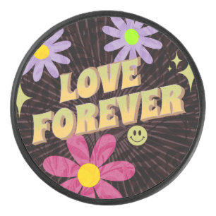 SPECIAL COLORFULL MODERN GIFT DAUGHTER SISTER MOM HOCKEY PUCK