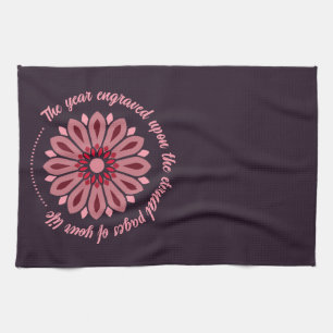 SPECIAL COLORFULL MODERN GIFT DAUGHTER SISTER MOM TEA TOWEL