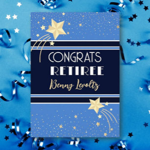 Special Congrats! Custom RETIREMENT Card