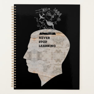 SPECIAL COVER - NEVER STOP LEARNING PLANNER
