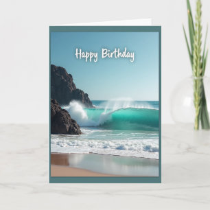Special Crashing Wave Card