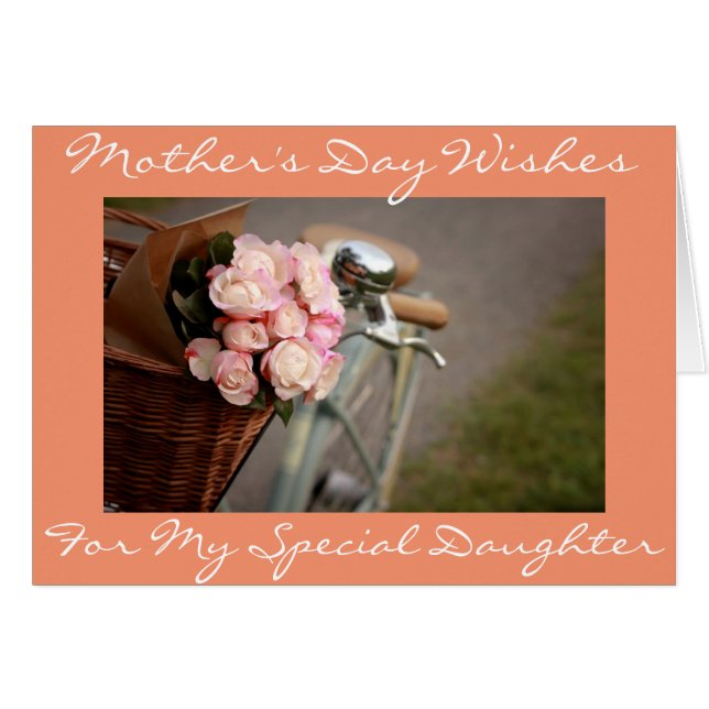 **SPECIAL DAUGHTER** SPECIAL MOM ON "MOTHER'S DAY" (Front Horizontal)