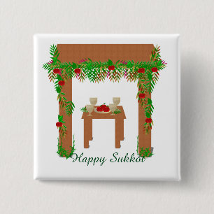 special day 15 cm square badge