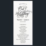 Special Day EDITABLE COLOR Wedding Program Programme<br><div class="desc">Simply elegant programs that are perfect for sharing important details of your special day with your guests. Visit our website at berryberrysweet.com for stylish stationery designs and personalised gifts!</div>