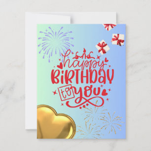 Special Day Greetings Thank You Card
