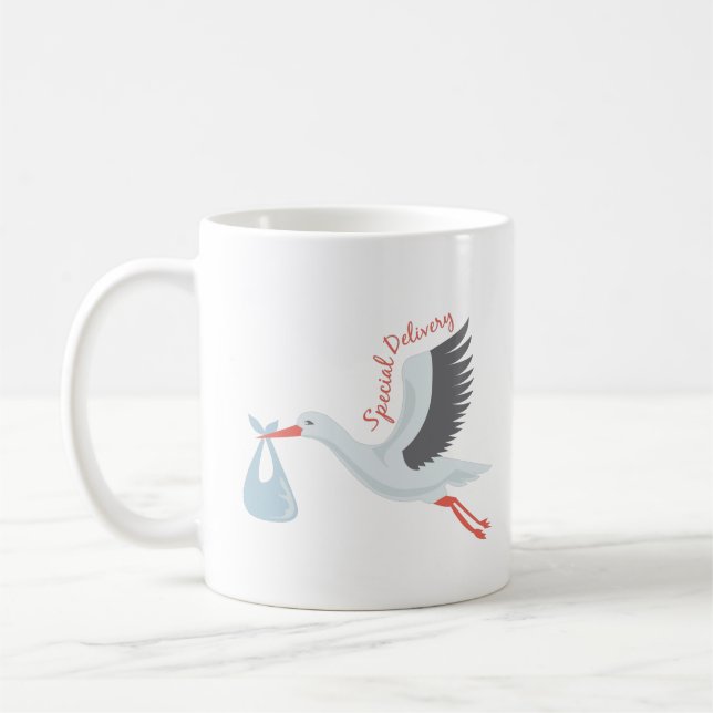 Special Delivery Coffee Mug (Left)