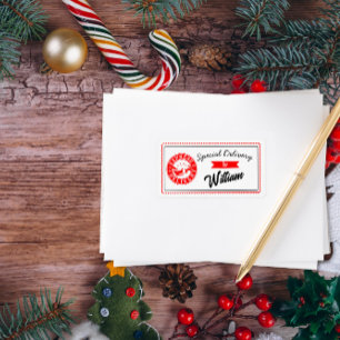 Special delivery from santa Christmas gift  Label