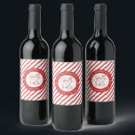 Special Delivery From Santa North Pole Christmas<br><div class="desc">A fun Christmas wine label from the North Pole for packaging your Christmas beverage gifts. Designed for you by Blackberry Boulevard.</div>