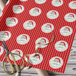 Special Delivery From Santa North Pole Your Name  Wrapping Paper<br><div class="desc">This Santa wrapping paper that you can personalise will delight the young and young at heart alike :)</div>