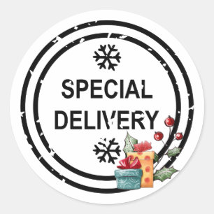Special Delivery Gift Package Stickers
