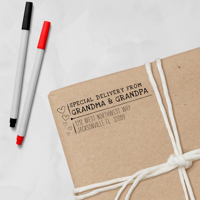 Special Delivery Grandparents Return Address Self-inking Stamp (Special Delivery Grandparents Return Address Self-inking Stamp
)