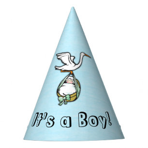 Special Delivery It's a Boy Party Hat