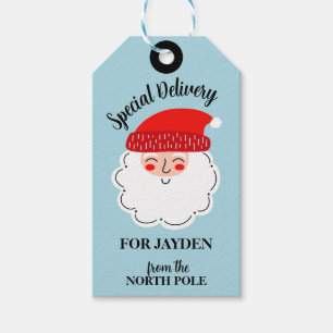 Special Delivery North Pole Christmas  Gift Tags