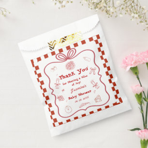 Special Delivery Pizza Baby Shower Party Favour Bags