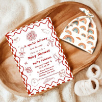 Special Delivery Pizza Baby Shower Party