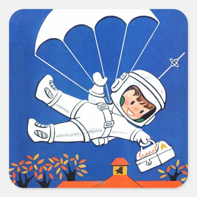 Special Delivery Square Sticker (Front)