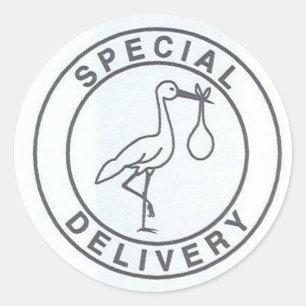 Special Delivery Sticker