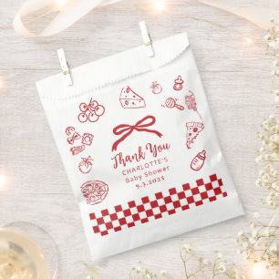 Special delivery Whimsical Bow Baby Shower Favour Bags