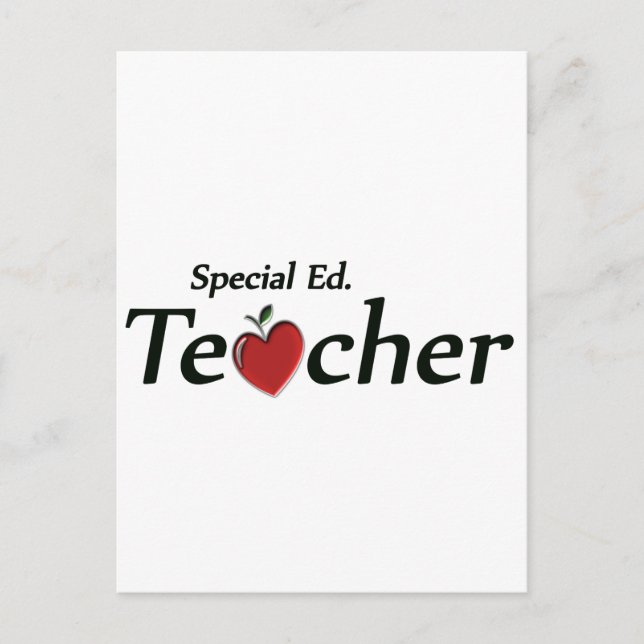 Special Ed. Teacher Postcard (Front)