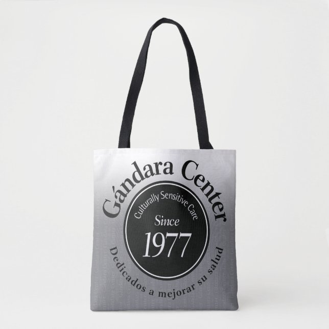 Special Edition: Gándara Gray Ombré Tote Bag (Front)