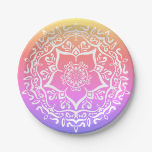 Special Edition Jarn Mandala Paper Plate