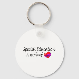 Special Education A Work Of Love Key Ring