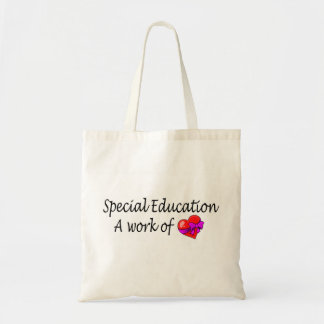 Special Education A Work Of Love Tote Bag