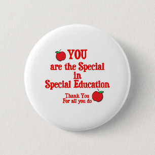 Special Education Appreciation 6 Cm Round Badge