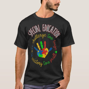 Special Education Autism Awareness Teacher T-Shirt