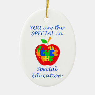 Special Education Ceramic Tree Decoration