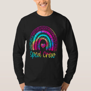 Special Education Crew Tie Dye Sped Squad Special T-Shirt