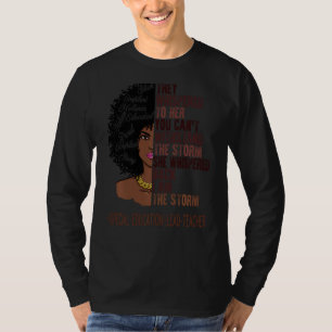 Special Education Lead Teacher African American Wo T-Shirt