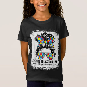 Special education life Sped Teacher Teach Accept U T-Shirt