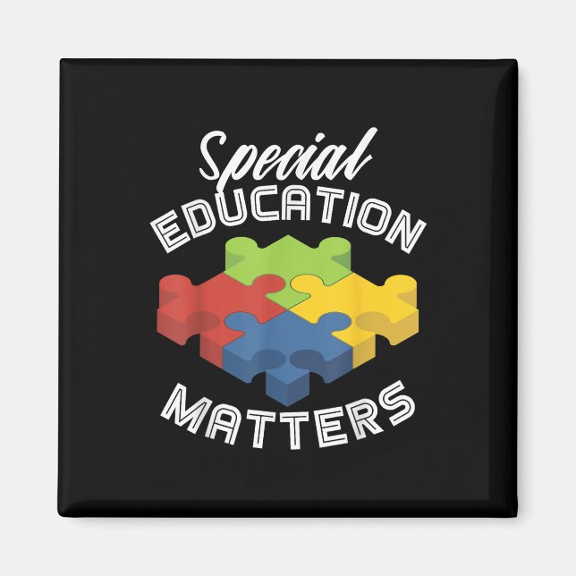 Special Education S Autism Awareness S  Magnet (Front)