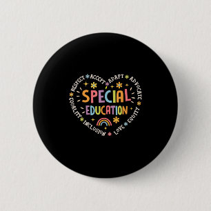 Special Education Squad Dream Team Sped Teacher Ap 6 Cm Round Badge