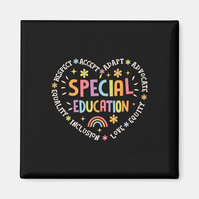 Special Education Squad Dream Team Sped Teacher Ap Magnet (Front)