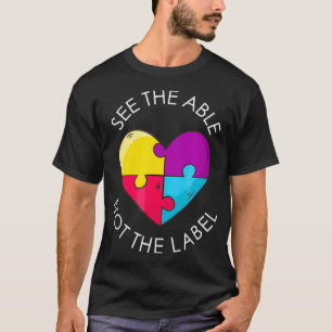 Special Education Teacher autism awareness puzzl T-Shirt