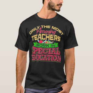 Special Education Teacher Autism Students School T-Shirt