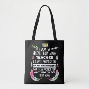 Special Education Teacher Autistic Awareness Encou Tote Bag